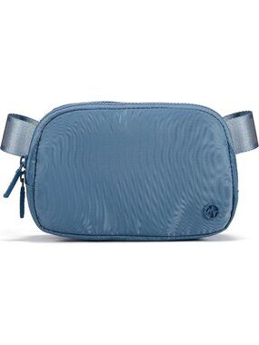 Women's Blue Water Repellent Waist Packs Crossbody Bags with Adjustable Strap